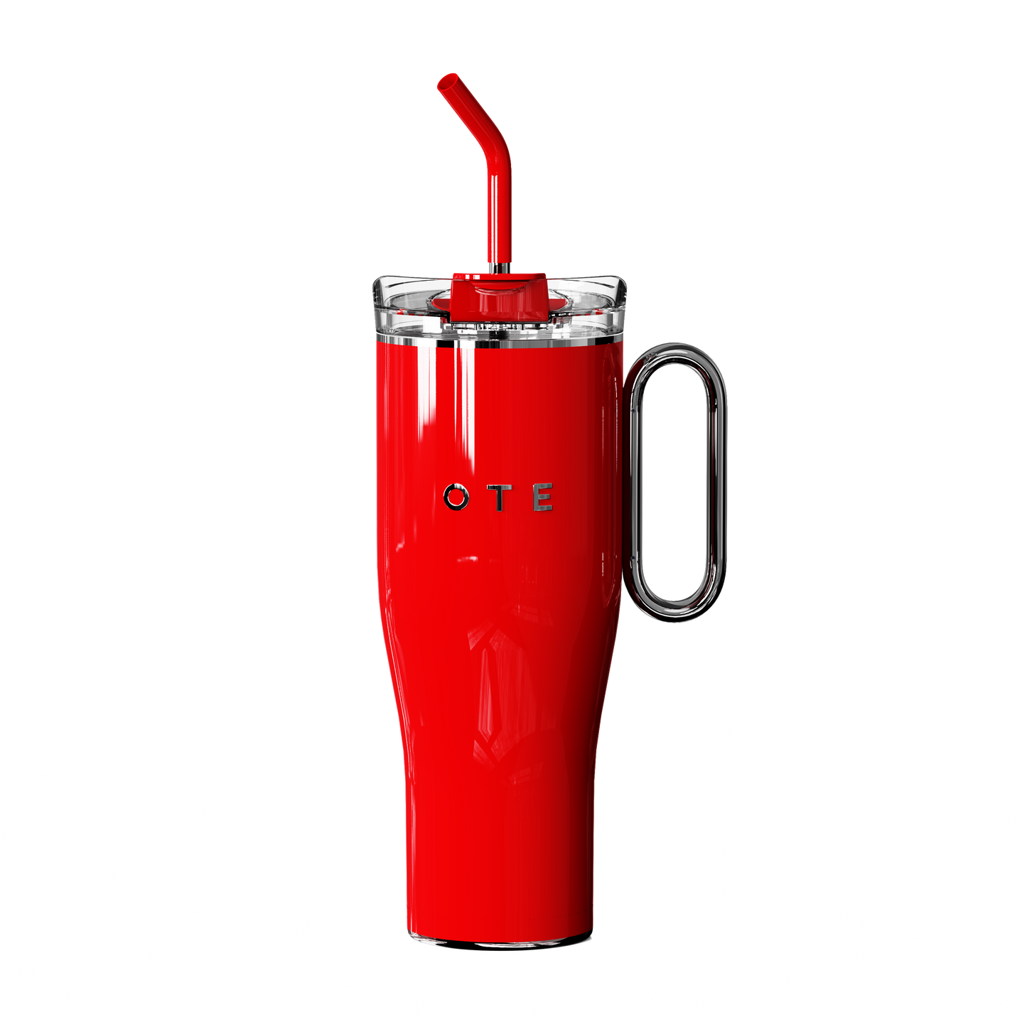 Ote1.2 l (42 oz) kávový hrnec jít, double-walled steel vacuum insulated mug with handle and straw, bpa free, portable car mug tumbler, thermal mug, kávový šálek na teplé a studené nápoje